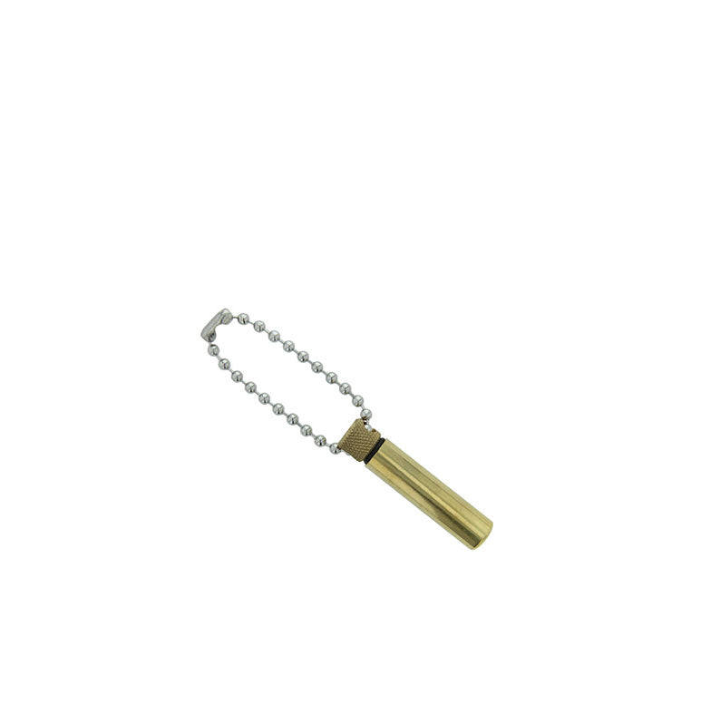 Brass Oil Carrier Keychain Holder