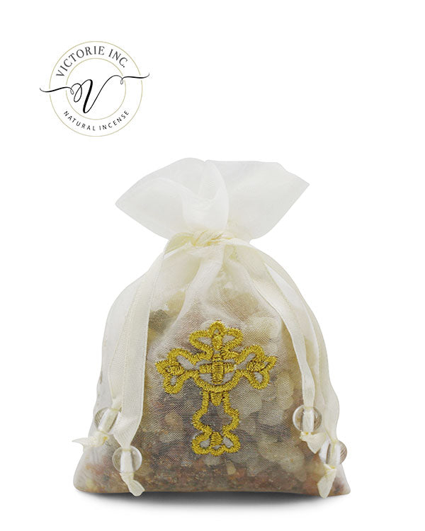 Frankincense & Myrrh Church Incense Cross Gift Bag