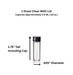 1 Dram Clear Vial - 4.5 ML