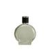 Clear Bottle With Black & Silver Lid 2 oz.