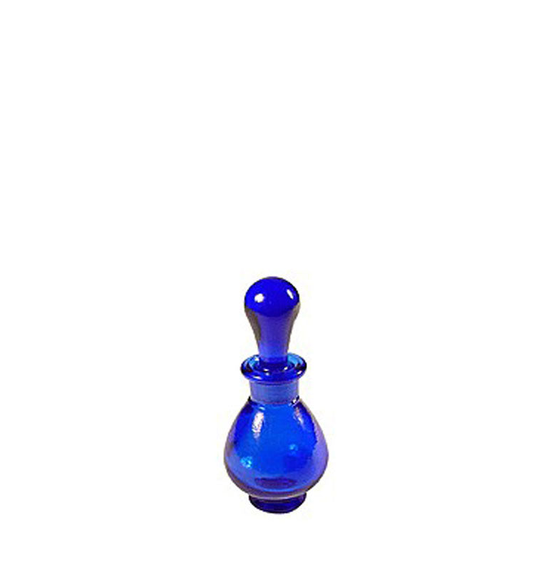 Blue Tear Drop Apothecary Bottle