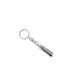 Silver Keychain Oil Carrier with Glass Window