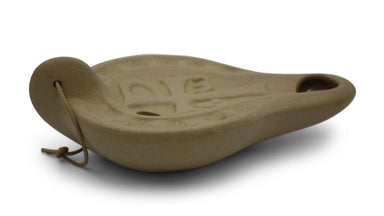 John Olive Oil Lamp Side View