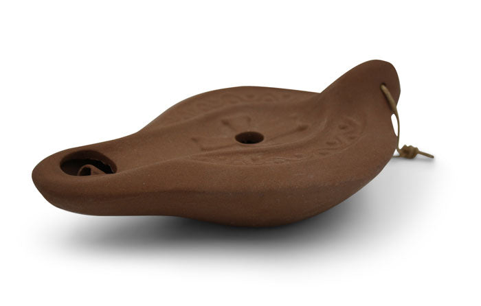 Nazareth Olive Oil Lamp Side View